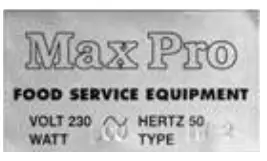 maxpro 921 521 BAIN MARIE TROLLEY - fig