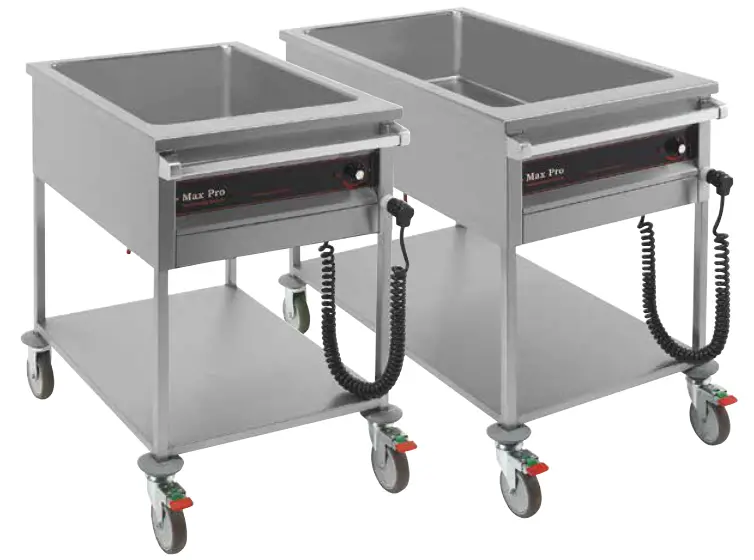 maxpro 921 521 BAIN MARIE TROLLEY