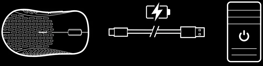 Pulsar S0932I7F5C Xlite Wireless Gaming Mouse -