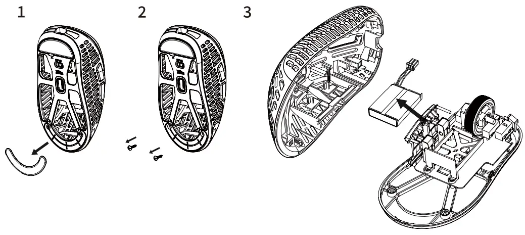 Pulsar S0932I7F5C Xlite Wireless Gaming Mouse - 10