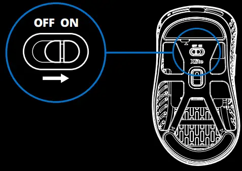 Pulsar S0932I7F5C Xlite Wireless Gaming Mouse - 2