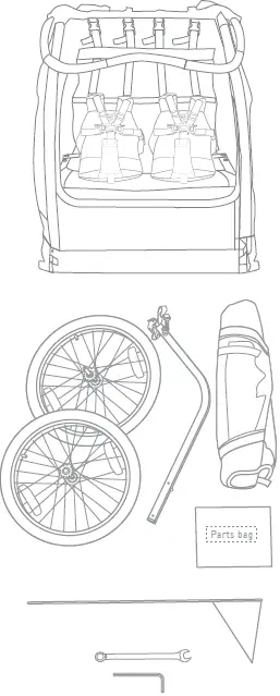 BURLEY 170426 Solo 2013-2015 Child Trailer 01