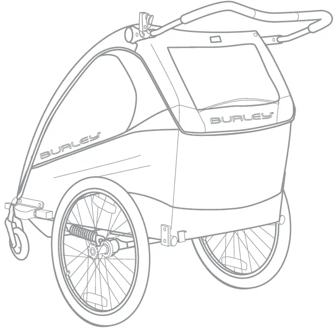 BURLEY 170426 Solo 2013-2015 Child Trailer 27