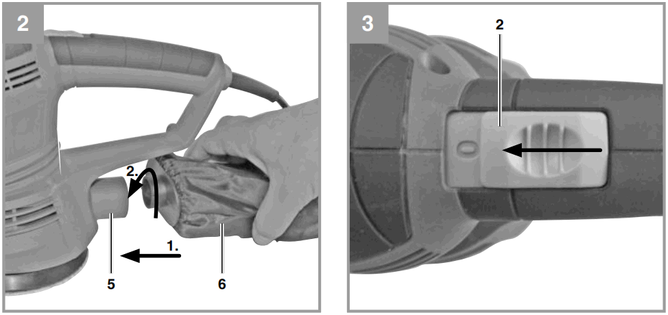 Einhell TC RS Rotating Sander - FIG 4
