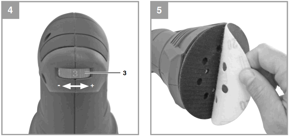 Einhell TC RS Rotating Sander - FIG 5