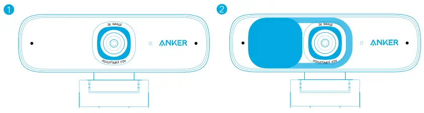 ANKER PowerConf C302 Smart Full HD Webcam - fiig2