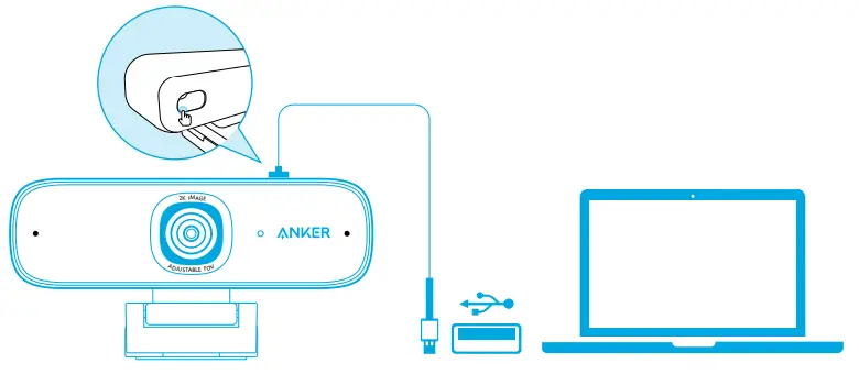 ANKER PowerConf C302 Smart Full HD Webcam - fiig4