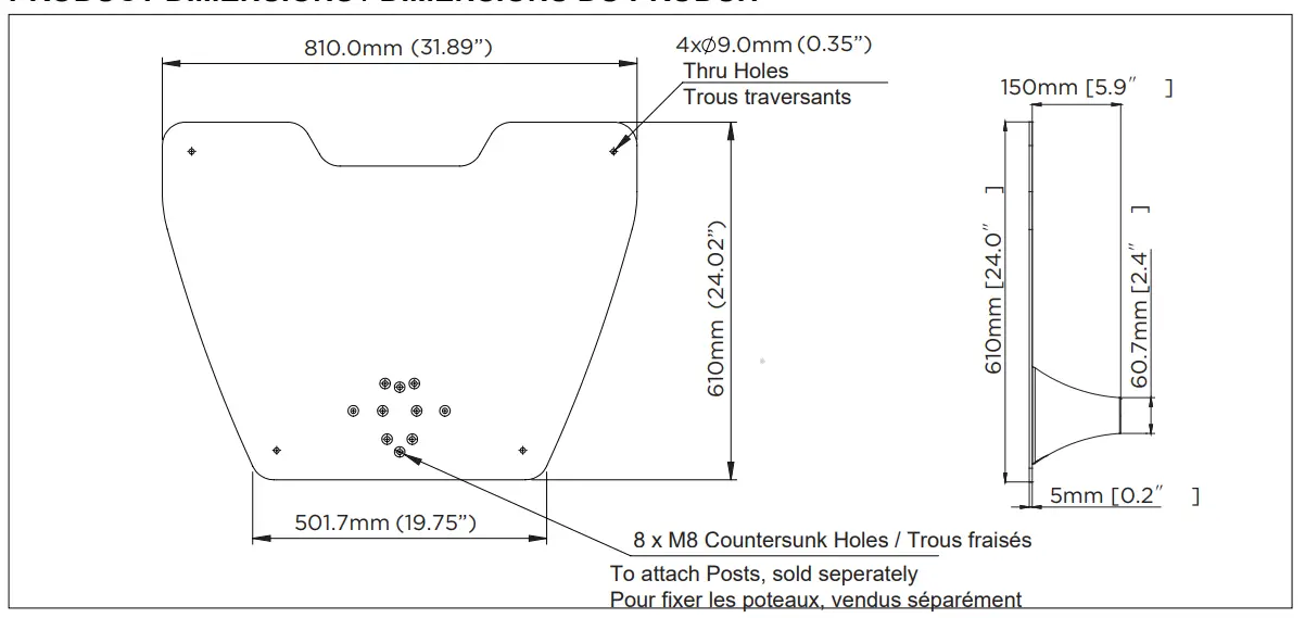 KIMEX 032-1045 Fan Base Plate FIG 33