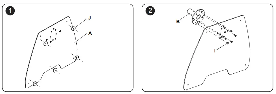 KIMEX 032-1045 Fan Base Plate FIG 4