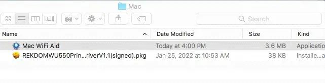 Xiamen Labelrange Technology WU550 Label Printer - Installing the wireless Driver Software 5