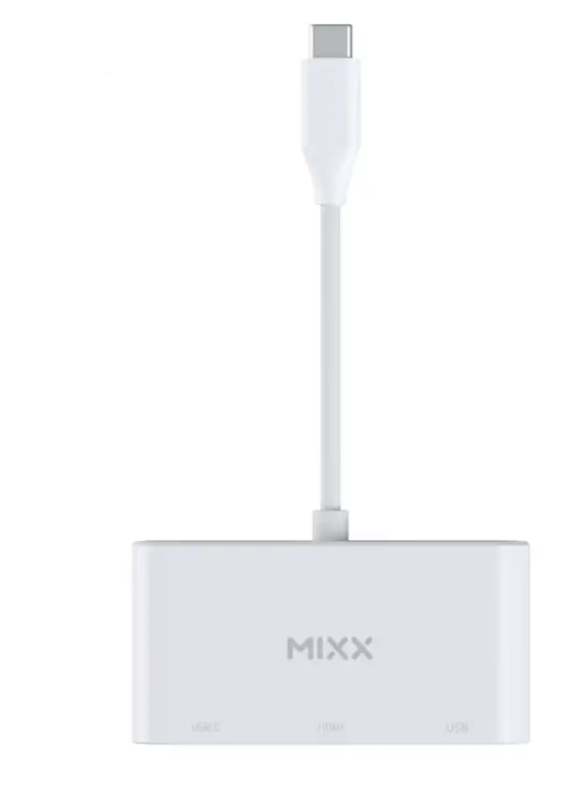 MIXX-MultiPort-3-3-in-1-Multi-Function-USB-C-Adapter-fig-1