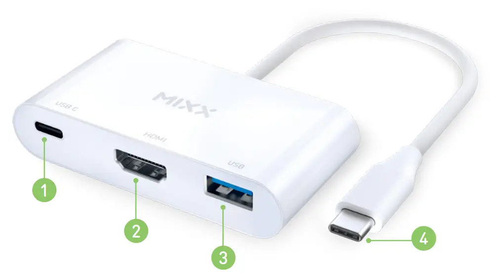 MIXX-MultiPort-3-3-in-1-Multi-Function-USB-C-Adapter-fig-2