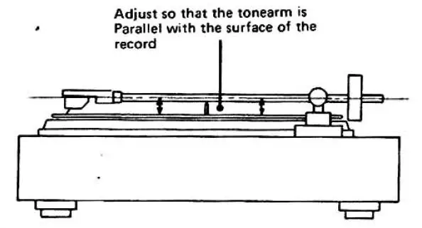 MICRO SEIKI MA-707 Dynamic Balance Gimbal Bearing Tonearm 25