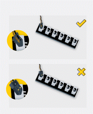 LIGHT MY BRICKS 76182 Batman Cowl Light Kit Installation fig 3