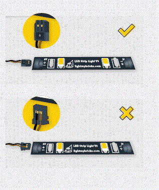 LIGHT MY BRICKS 76182 Batman Cowl Light Kit Installation fig 4