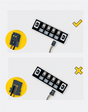 LIGHT MY BRICKS 76182 Batman Cowl Light Kit Installation fig 5