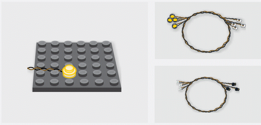 LIGHT MY BRICKS 76182 Batman Cowl Light Kit Installation fig 6