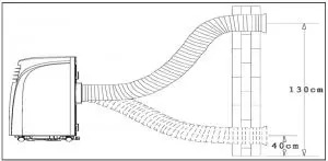 Wall Mounted Exhaust