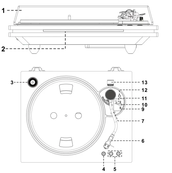 Turntables-TT-935BT-Turntable-System-FIG2