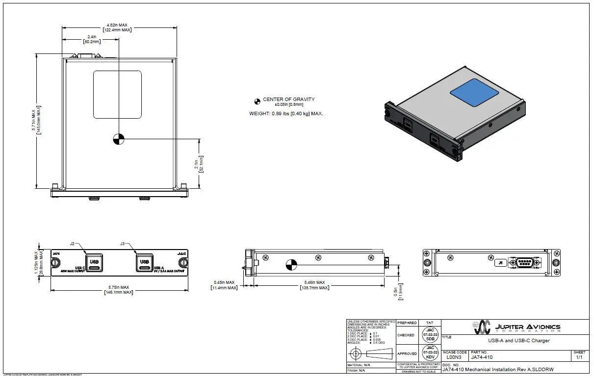 JUPITER-AVIONICS-JA74-410-USB A-and USB C-Charger-fig-4