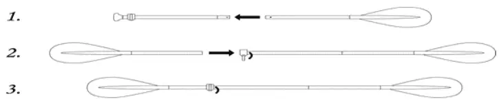 Newkiton Inflatable Stand UP Paddle Board - travle paddle