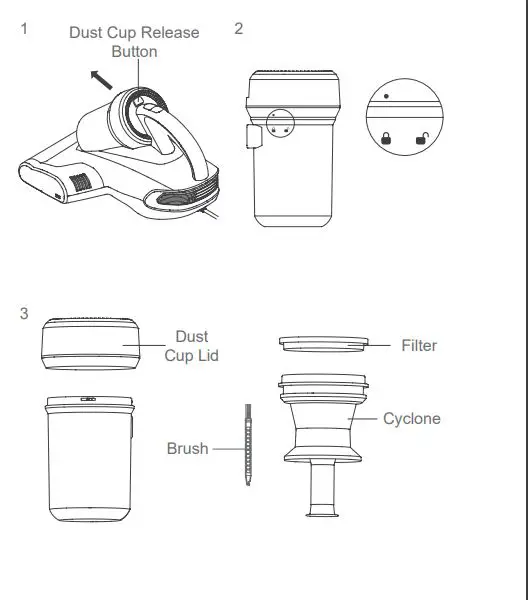 JIMMY-JV35-Anti-mite Vacuum-Cleaner-fig-3