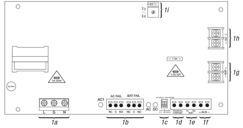 Altronix eFlow4N Series eFlow4NX Power Supply and Chargers - fig1