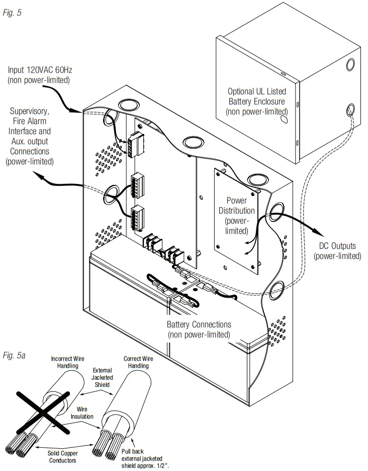 Altronix eFlow4N Series eFlow4NX Power Supply and Chargers - fig3