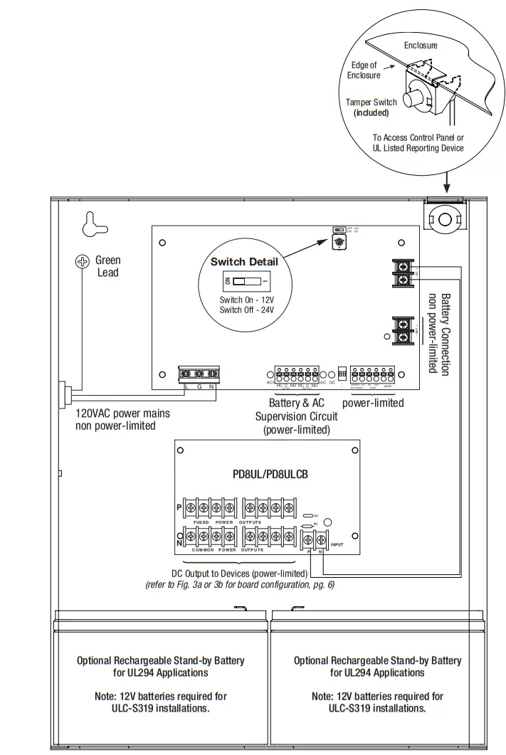Altronix eFlow4N Series eFlow4NX Power Supply and Chargers - fig4