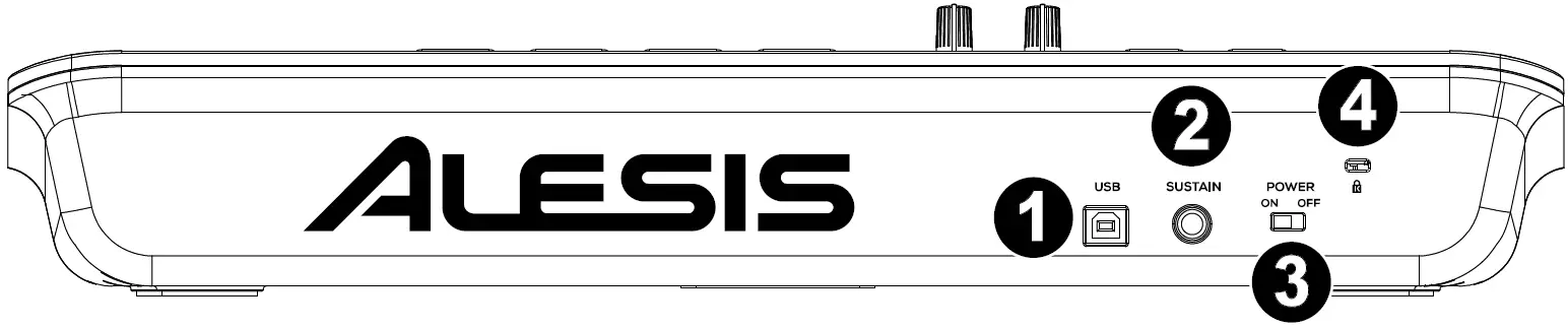 ALESIS V25 MK II 25 Key USB MIDI Keyboard Controller 02