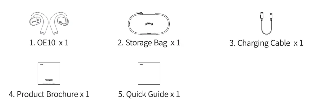 Allway OE10 Open Earbuds FIG (1)