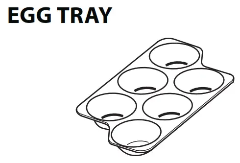 HOTPOINT H9X 94T SX Freestanding Fridge Freezer - EGG TRAY