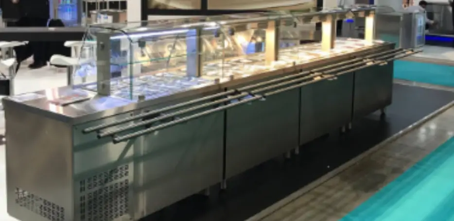 Inomak Zqfp99 Refrigerated Counter Saladette Instruction Manual