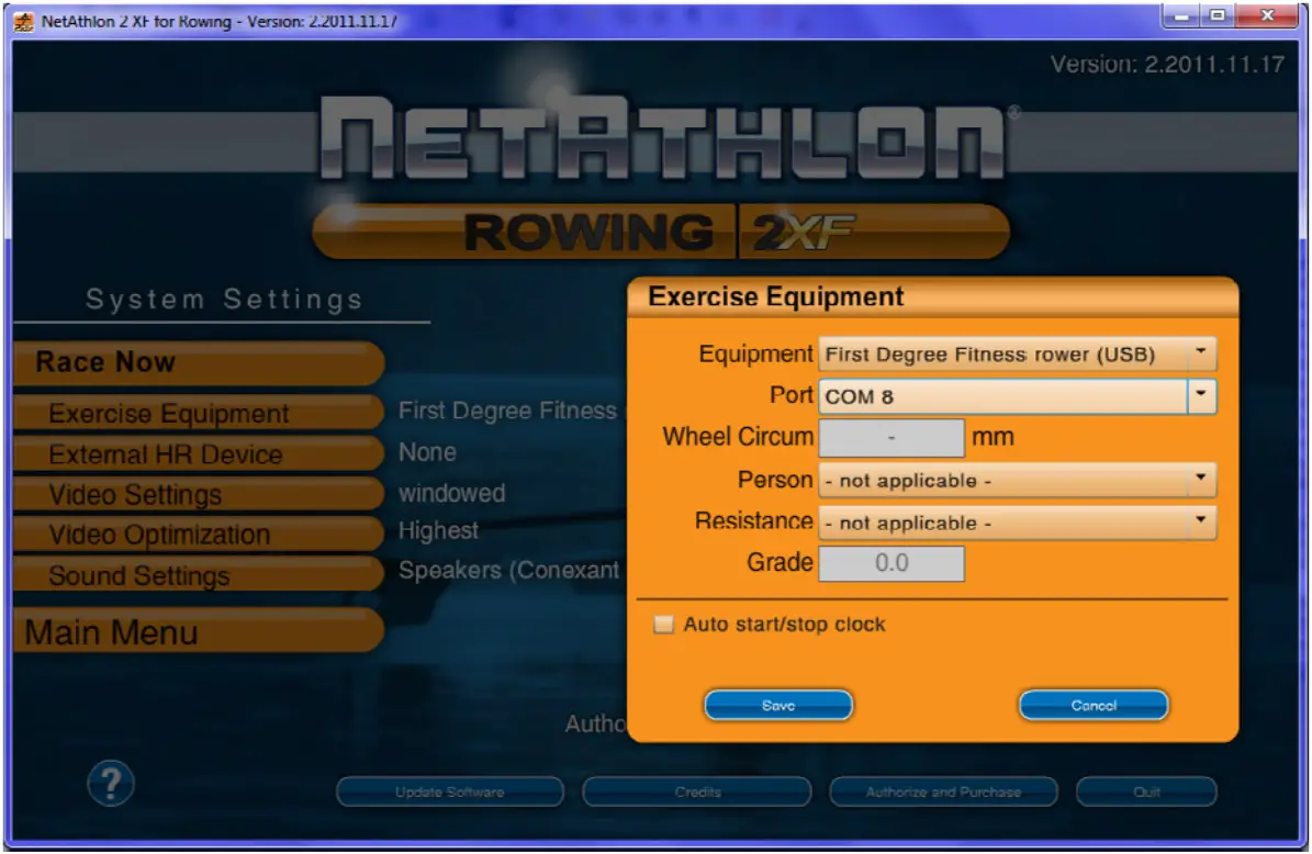 FDF Ergometer USB Connectivity for FDF Consoles - Figure 7