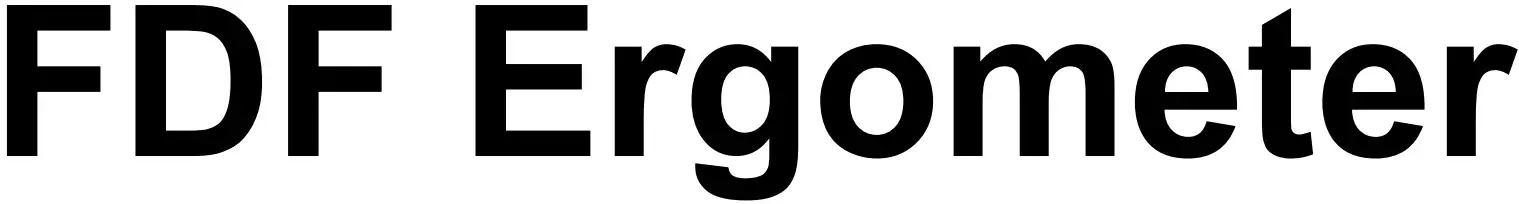 FDF Ergometer logo