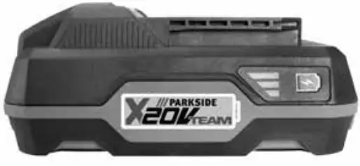 PARKSIDE IAN 373428 2104 Rechargeable Battery 20V 2 AH Plus Charger 1