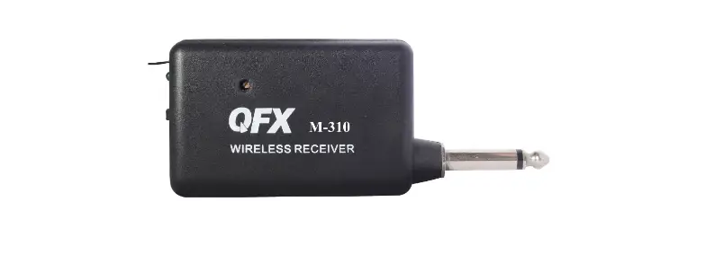 Qfx M-310 Wireless Dynamic Professional Microphone Instruction Manual