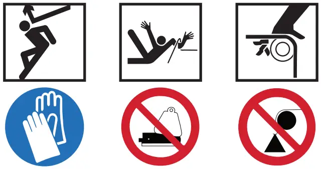 Safety icons