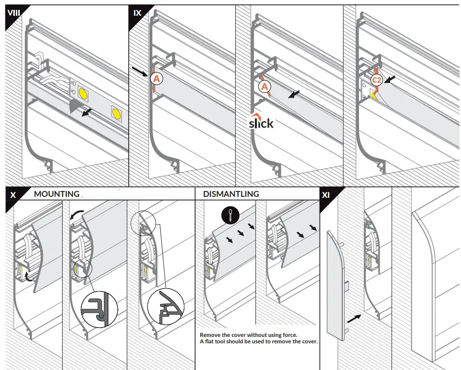 TOPMET SKIRT10 AC2-Q9 LED Aluminum Profile - Fig 5