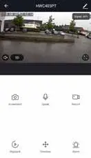 CALIBER HWC 403PT Smart Outdoor Camera - app