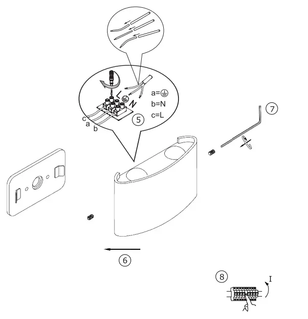 Paul Neuhaus 835627 CARLO LED Wall Light - Fig 2