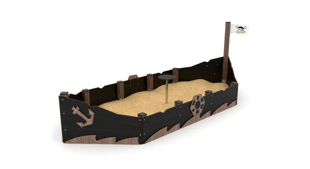 Vinci Play Wd1416 Solo Sandbox Pirate Instruction Manual