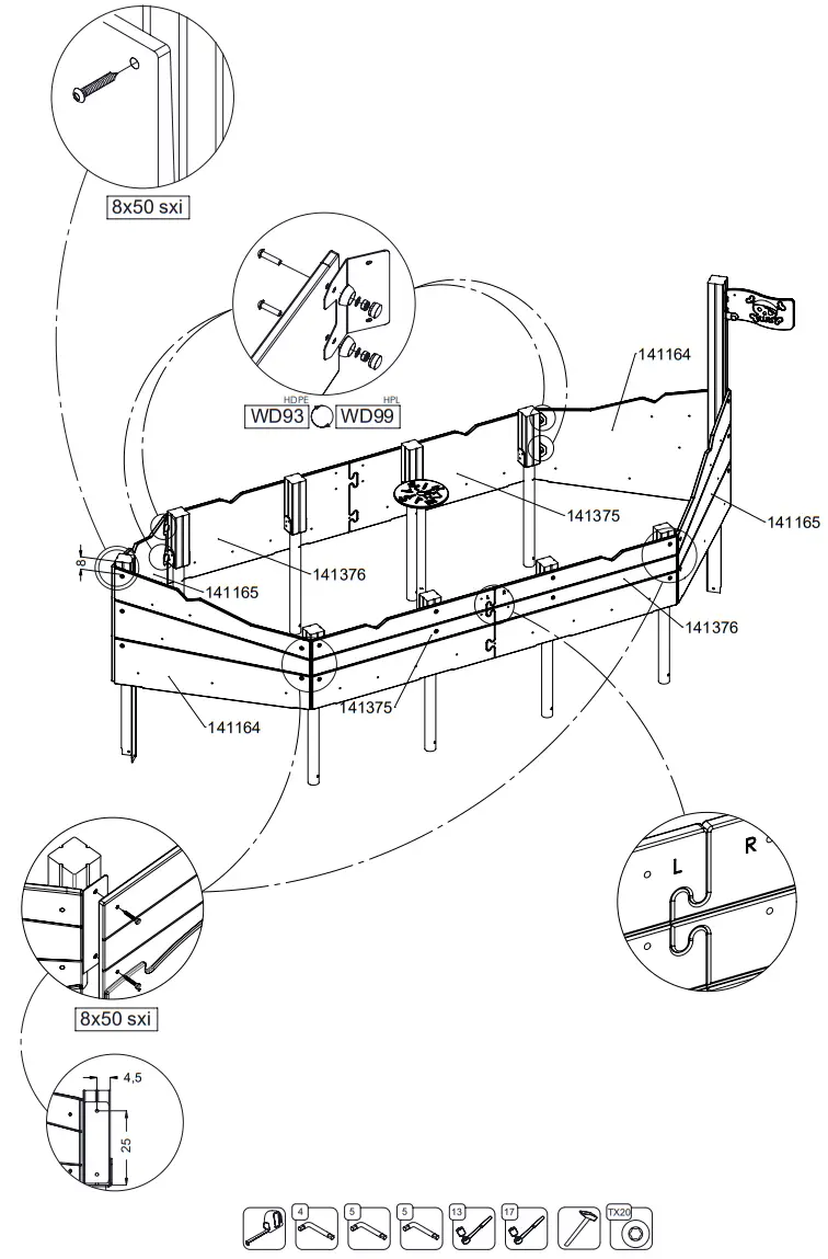 vinci play WD1416 Solo Sandbox Pirate - Fig 9