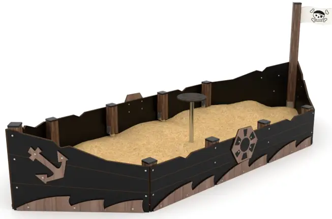 vinci play WD1416 Solo Sandbox Pirate