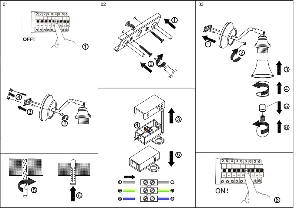rabalux-3209-Bathroom-Spotlight-FIG2