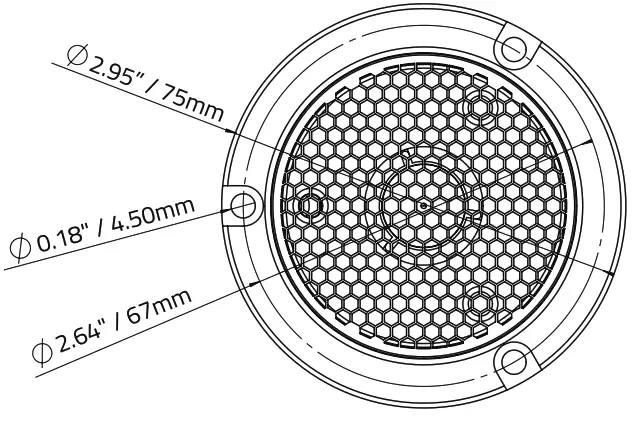 DS18 GTX1 3 Inch High Compression Super Bullet Tweeter with 1 Inch Titanium VC and Neodymium Magnet - 1