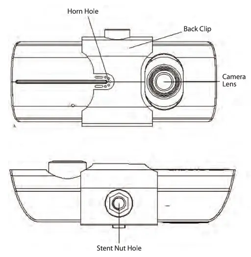 PYLE PLDVRCAMG37 480P Vehicle Dash Camera - Product Structure 3