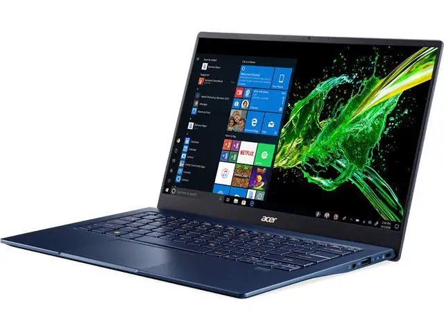 Swift 5 Pro Ultra-thin Touchscreen Laptop Specifications Manual