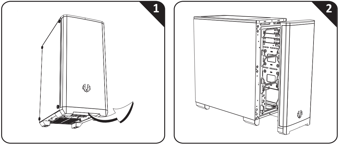 BitFenix Nova Mesh SE TG 4ARGB Crystal Tower Case - FIGUFRE 10