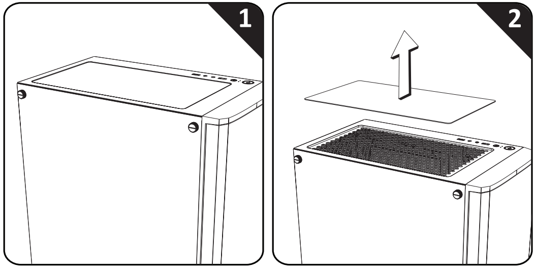 BitFenix Nova Mesh SE TG 4ARGB Crystal Tower Case - FIGUFRE 11